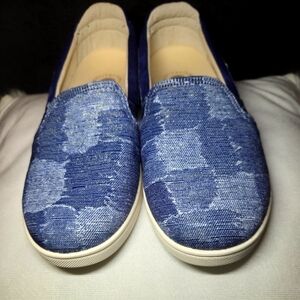 Revitalign Blue Denim Slip-On Shoes